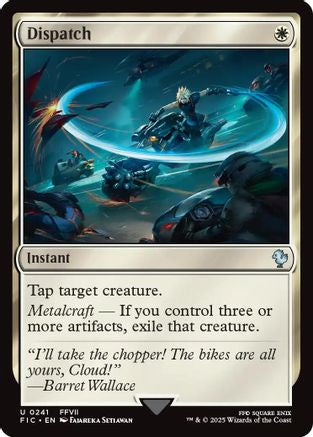 Dispatch (FIC-241) [Commander: FINAL FANTASY] MTG Single Wizards of the Coast