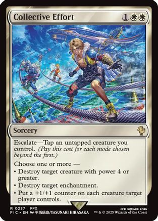 Collective Effort (FIC-237) [Commander: FINAL FANTASY] MTG Single Wizards of the Coast