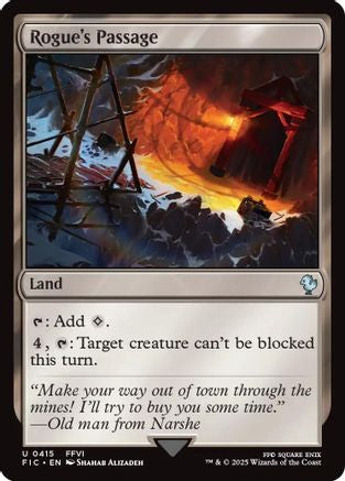 Rogue's Passage (FIC-415) [Commander: FINAL FANTASY] MTG Single Wizards of the Coast