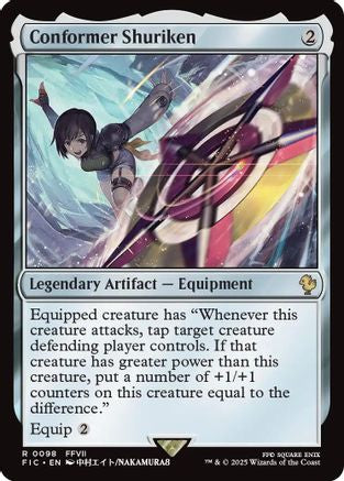 Conformer Shuriken (FIC-098) [Commander: FINAL FANTASY] MTG Single Wizards of the Coast