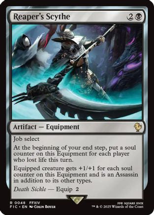 Reaper's Scythe (FIC-048) [Commander: FINAL FANTASY] MTG Single Wizards of the Coast