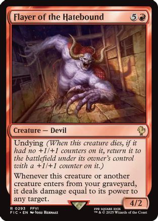 Flayer of the Hatebound (FIC-293) [Commander: FINAL FANTASY] MTG Single Wizards of the Coast