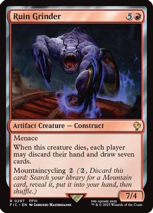 Ruin Grinder (FIC-297) [Commander: FINAL FANTASY] MTG Single Wizards of the Coast