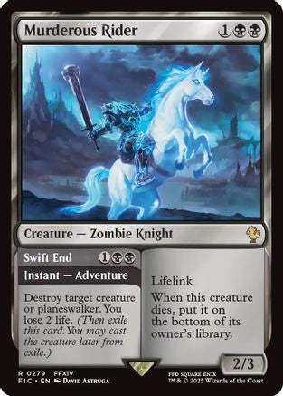 Murderous Rider (FIC-279) [Commander: FINAL FANTASY] MTG Single Wizards of the Coast