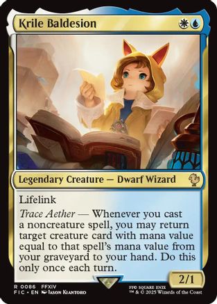 Krile Baldesion (FIC-086) [Commander: FINAL FANTASY] MTG Single Wizards of the Coast