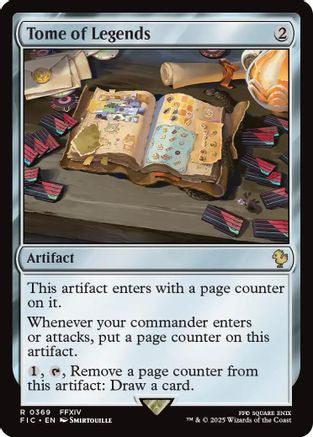 Tome of Legends (FIC-369) [Commander: FINAL FANTASY] MTG Single Wizards of the Coast