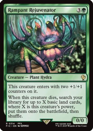 Rampant Rejuvenator (FIC-314) [Commander: FINAL FANTASY] MTG Single Wizards of the Coast