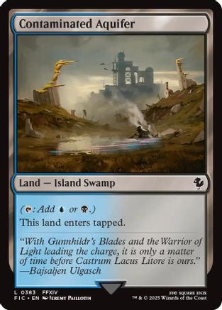Contaminated Aquifer (FIC-383) [Commander: FINAL FANTASY] MTG Single Wizards of the Coast