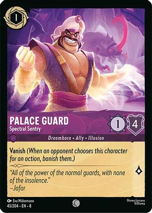 Palace Guard - Spectral Sentry (45/204) [Reign of Jafar] Lorcana Single Disney