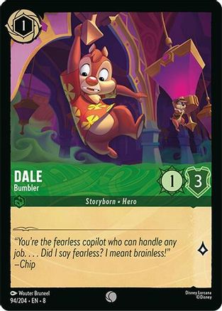 Dale - Bumbler (94/204) [Reign of Jafar] Cold Foil Lorcana Single Disney