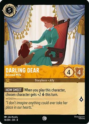 Darling Dear - Beloved Wife (16/204) [Reign of Jafar] Lorcana Single Disney