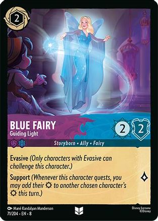 Blue Fairy - Guiding Light (71/204) [Reign of Jafar] Lorcana Single Disney