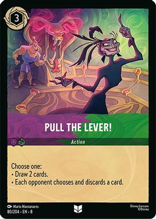 Pull the Lever! (80/204) [Reign of Jafar] Lorcana Single Disney