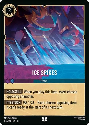 Ice Spikes (84/204) [Reign of Jafar] Cold Foil Lorcana Single Disney