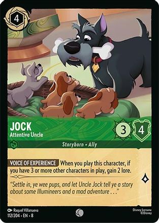 Jock - Attentive Uncle (112/204) [Reign of Jafar] Lorcana Single Disney