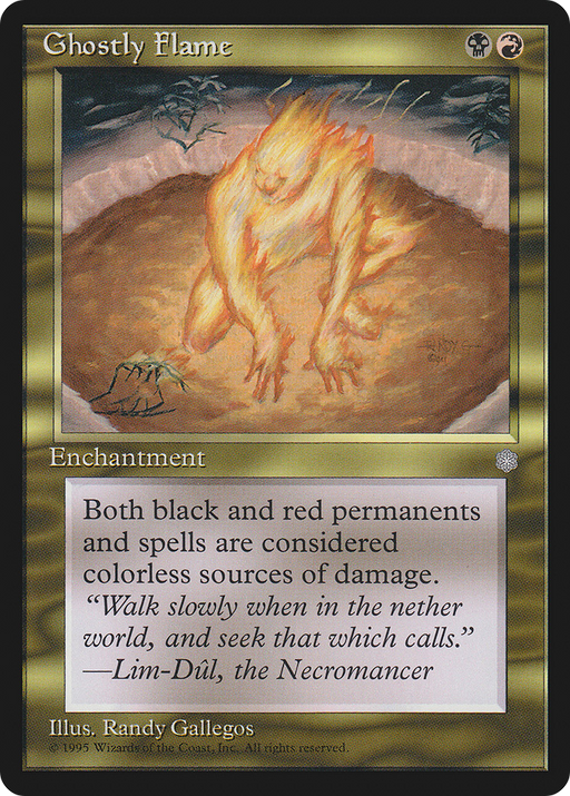 Ghostly Flame (ICE-292) [Ice Age] MTG Single Wizards of the Coast