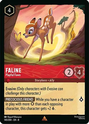 Faline - Playful Fawn (145/204) [Reign of Jafar] Lorcana Single Disney