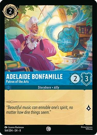 Adelaide Bonfamille - Patron of the Arts (164/204) [Reign of Jafar] Lorcana Single Disney