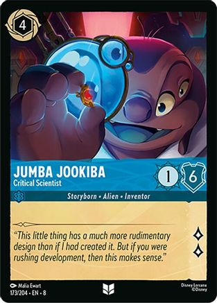 Jumba Jookiba - Critical Scientist (173/204) [Reign of Jafar] Lorcana Single Disney