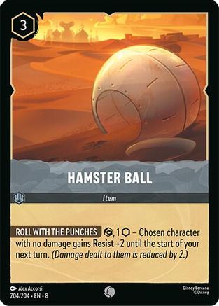 Hamster Ball (204/204) [Reign of Jafar] Lorcana Single Disney