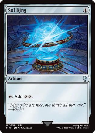 Sol Ring (0358) (FIC-358) [Commander: FINAL FANTASY] MTG Single Wizards of the Coast