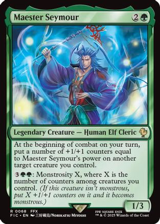 Maester Seymour (FIC-068) [Commander: FINAL FANTASY] MTG Single Wizards of the Coast