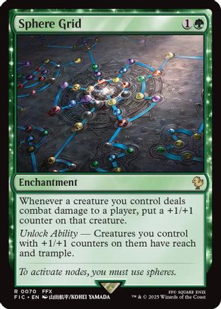 Sphere Grid (FIC-070) [Commander: FINAL FANTASY] MTG Single Wizards of the Coast