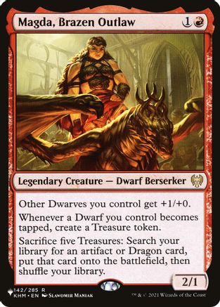 Magda, Brazen Outlaw (LIST-142/285) [Mystery Booster] The List Reprints MTG Single Wizards of the Coast