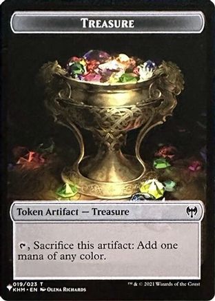 Treasure // Egg Double-Sided Token (LIST-19 // 8) [Secret Lair] Drop Series MTG Single Wizards of the Coast