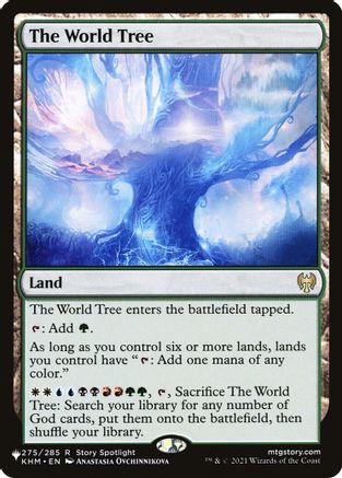 The World Tree (KHM) (LIST-275) [Mystery Booster] The List Reprints MTG Single Wizards of the Coast