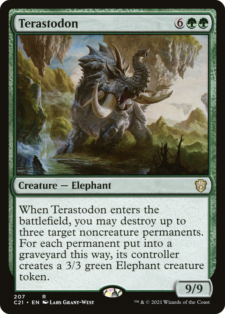 Terastodon (C21-207) [Commander 2021] MTG Single Wizards of the Coast