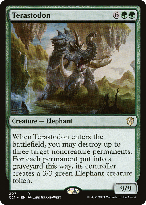 Terastodon (C21-207) [Commander 2021] MTG Single Wizards of the Coast