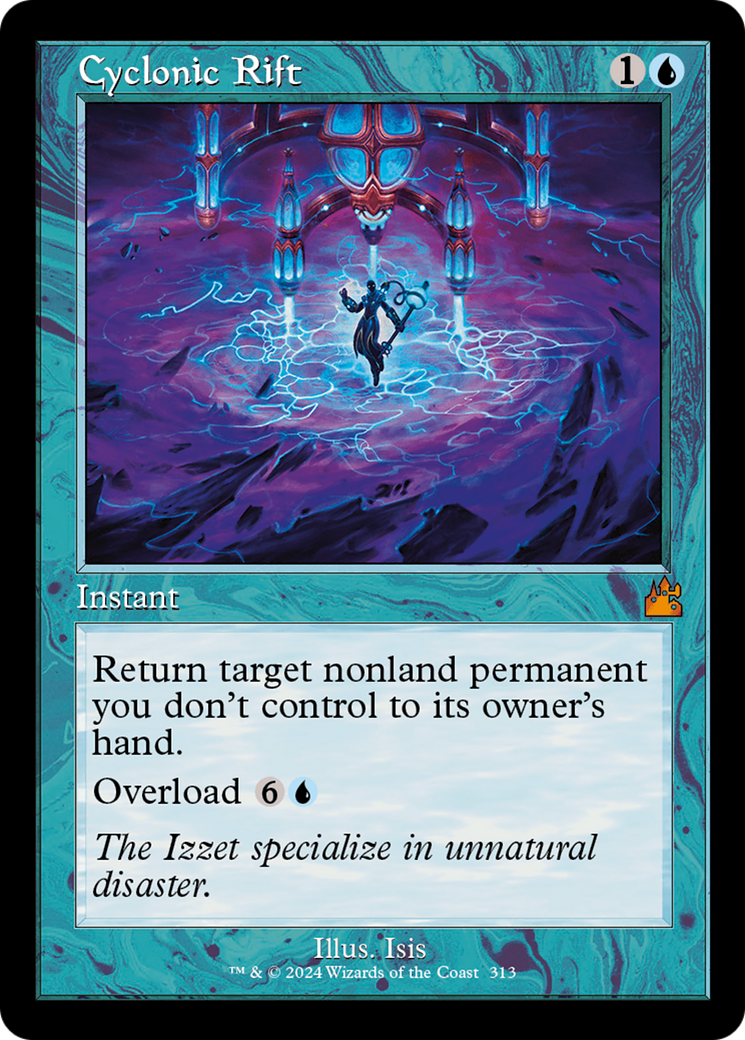 Cyclonic Rift (RVR-313) [Ravnica Remastered] Foil MTG Single Wizards of the Coast