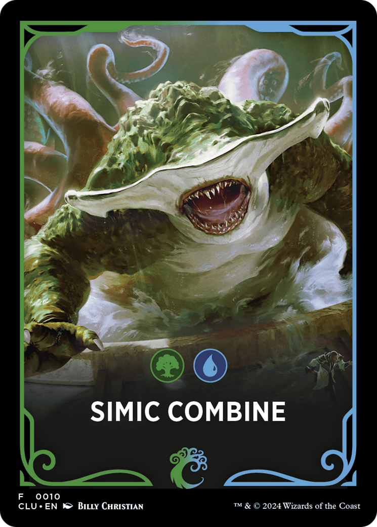 Simic Combine (FCLU-010) [Tokens] Ravnica: Clue Edition Front Cards MTG Single Wizards of the Coast
