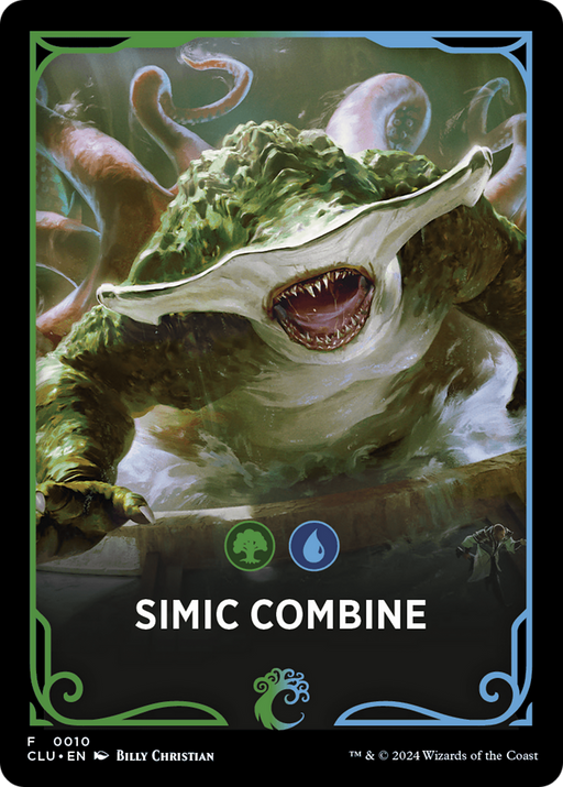 Simic Combine (FCLU-010) [Tokens] Ravnica: Clue Edition Front Cards MTG Single Wizards of the Coast