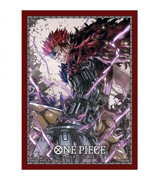 One Piece Card Sleeves - Eustass "Captain" Kid 70Ct (Set 9) Card Sleeves Bandai