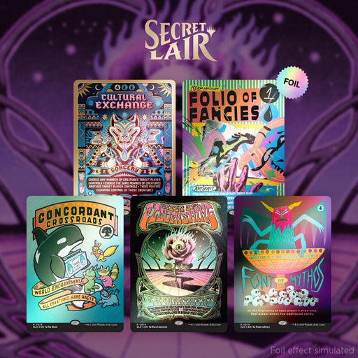 MTG Secret Lair: Drop Series - Secret Lair x KEXP: You Are Not Alone (Rainbow Foil Edition) MTG Sealed Magic: The Gathering