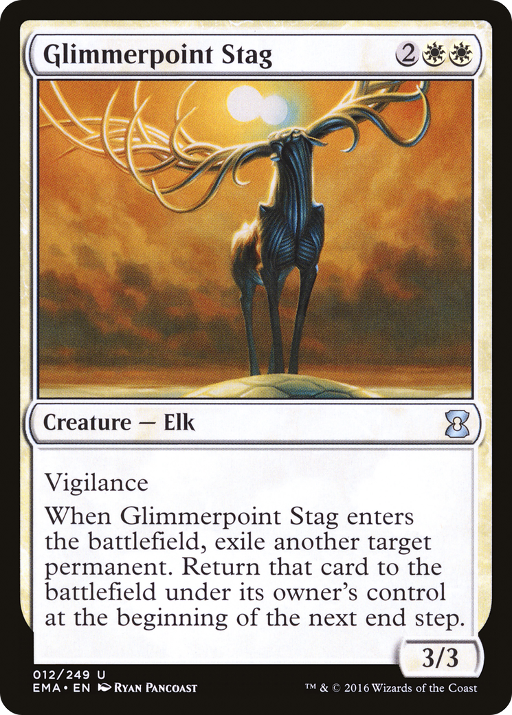 Glimmerpoint Stag (EMA-012) [Eternal Masters] Foil MTG Single Wizards of the Coast