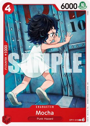 Mocha (OP11-015) [A Fist of Divine Speed] One Piece Single Bandai