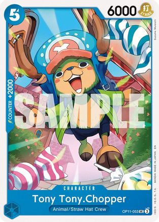 Tony Tony.Chopper (OP11-053) [A Fist of Divine Speed] One Piece Single Bandai