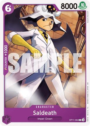 Saldeath (OP11-064) [A Fist of Divine Speed] One Piece Single Bandai