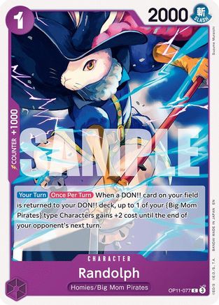 Randolph (OP11-077) [A Fist of Divine Speed] One Piece Single Bandai
