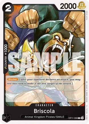Briscola (OP11-090) [A Fist of Divine Speed] One Piece Single Bandai