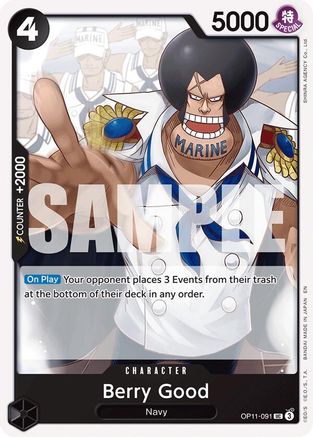 Berry Good (OP11-091) [A Fist of Divine Speed] One Piece Single Bandai