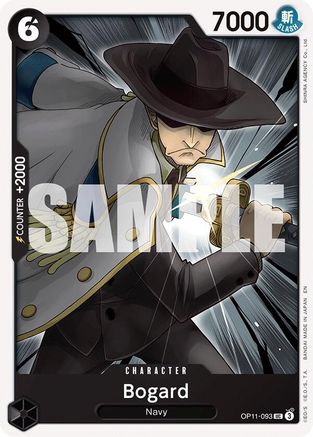 Bogard (OP11-093) [A Fist of Divine Speed] One Piece Single Bandai