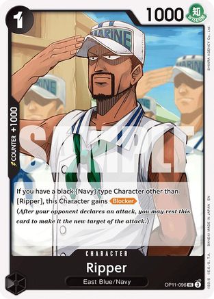 Ripper (OP11-096) [A Fist of Divine Speed] One Piece Single Bandai