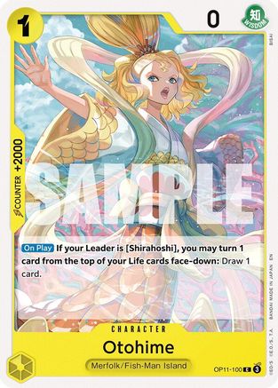Otohime (OP11-100) [A Fist of Divine Speed] One Piece Single Bandai