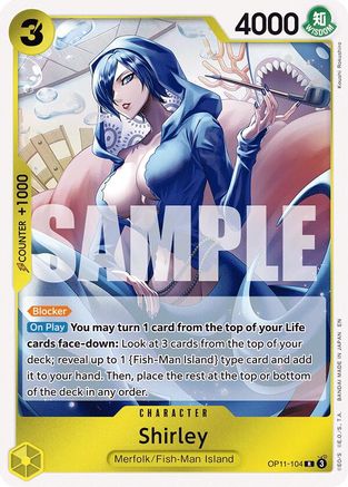 Shirley (OP11-104) [A Fist of Divine Speed] Foil One Piece Single Bandai