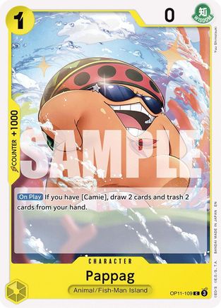 Pappag (OP11-109) [A Fist of Divine Speed] One Piece Single Bandai
