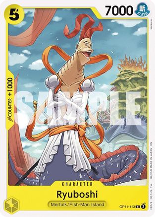 Ryuboshi (OP11-113) [A Fist of Divine Speed] One Piece Single Bandai